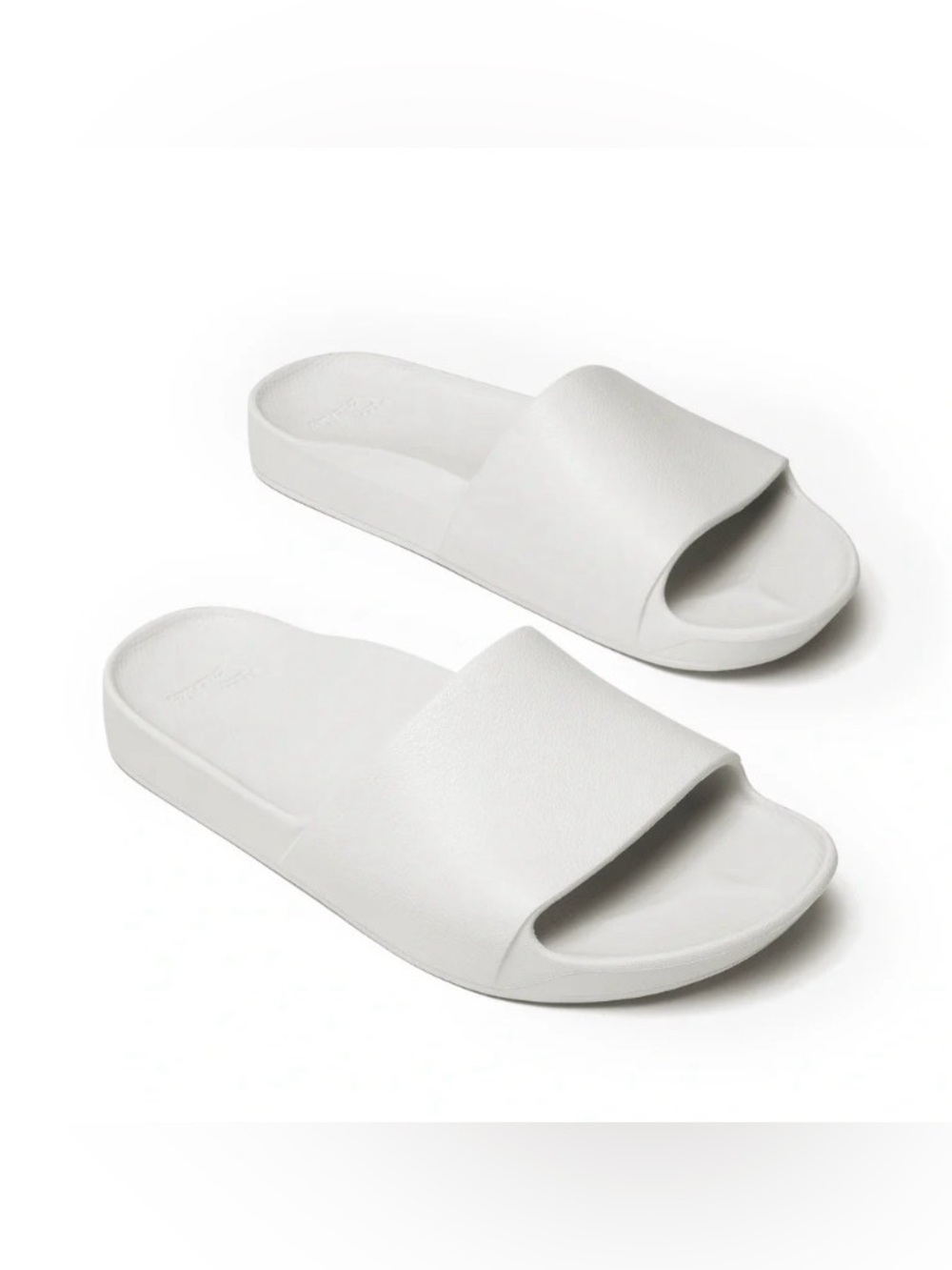 ARCHIES WHITE ARCH SUPPORT SLIDE Women’s Size 9/Men’s Size 8